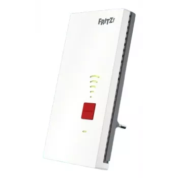 Netwerk-repeater FRITZ Repeater 2700 Wi‑Fi 7 dual‑band 125 Mbit/s, 2,5 Gigabit Ethernet, wit
