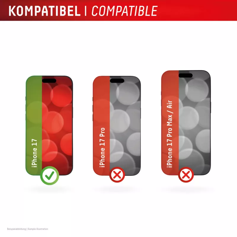Displex displayscherm (10H) voor Apple iPhone 17, krasvast