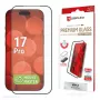 Displayscherm e.v.i. Displex iPhone 17 Pro Premium met montagehulp – krasvast, transparant/zwart