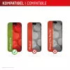 Displayscherm e.v.i. Displex iPhone 17 Pro Premium met montagehulp – krasvast, transparant/zwart