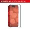 Displayschermfolie e.v.i. Displex Premium voor iPhone 17 Pro Max met Mount Master (kras- en vuilafstotend, transparant/zwart)