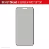 Displex privacy displayschermfolie (10H) voor Apple iPhone 17 — gehard glas, kijkhoekfilter, krasvast, stootvast