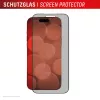 Privacy displayschermglas van gehard glas e.v.i. Displex (10H) voor Apple iPhone 17 Pro Max, kijkhoekfilter