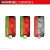 Displex Premium beschermglas van gehard glas (volledige afdekking, 10H) voor Apple iPhone 16e/17e
