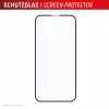 Displex Premium beschermglas van gehard glas (volledige afdekking, 10H) voor Apple iPhone 16e/17e
