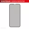 Privacy gehardglas beeldschermbescherming e.v.i. Displex (10H) voor Apple iPhone 16e/17e met privacyfilter, stoot- en krasvast