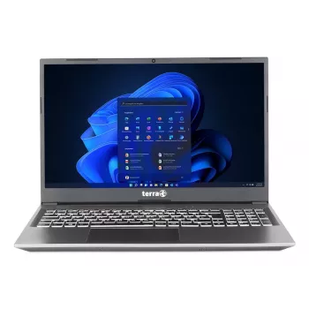 TERRA MOBILE 1500P AMD Ryzen™ 5 7430U Laptop 39,6 cm (15,6 inch) Full HD 16 GB DDR4-SDRAM 500 GB SSD Wi-Fi 6E (802.11ax) Windows 11 Pro Nederlands, US-Engels zilver
