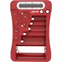 InLine 01285R batterijtester met LCD-display