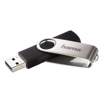 Hama Rotate USB 2.0 32 GB USB-flashstation USB Type-A zwart