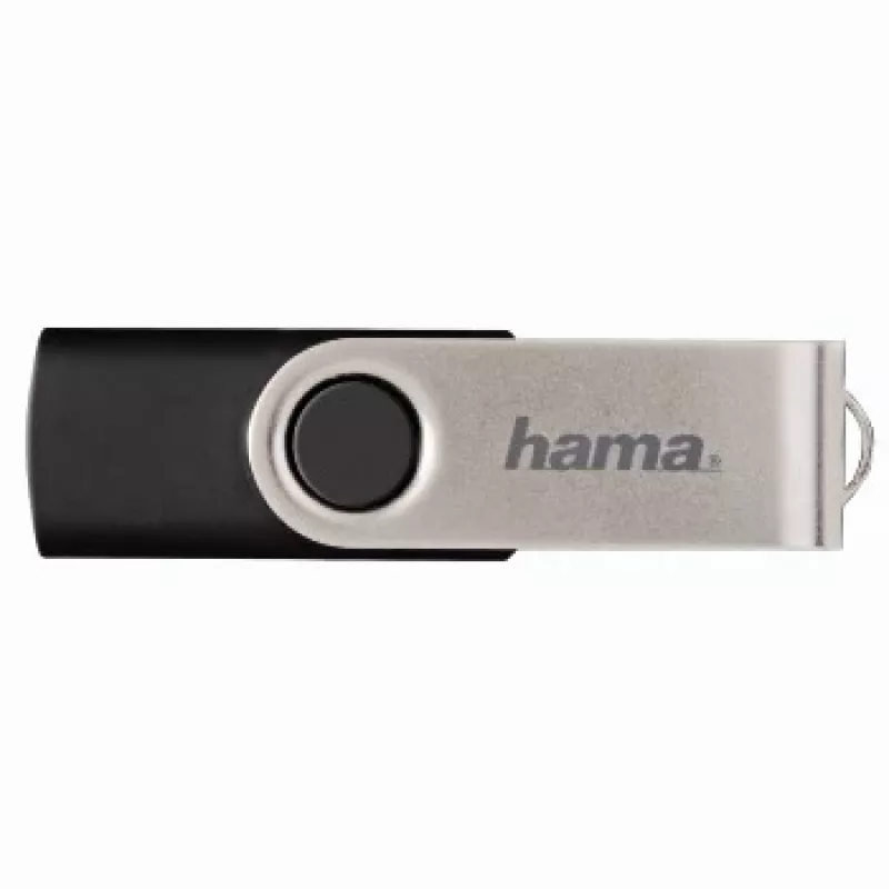 Hama Rotate USB 2.0 32 GB USB-flashstation USB Type-A zwart