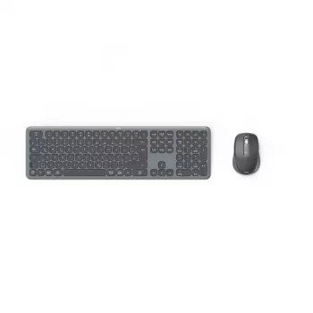 Hama WKM-550 toetsenbord muis inbegrepen home/office RF draadloos + Bluetooth QWERTZ Duits zwart