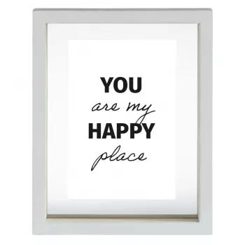 Hama Happy enkele fotolijst wit