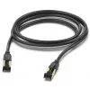 Hama 00202002 netwerkkabel zwart 3 m Cat8 S/FTP (S-STP)
