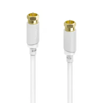 Hama 00202020 coaxkabel 3 m F-type wit