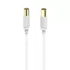 Hama 00202026 coaxkabel 10 m wit