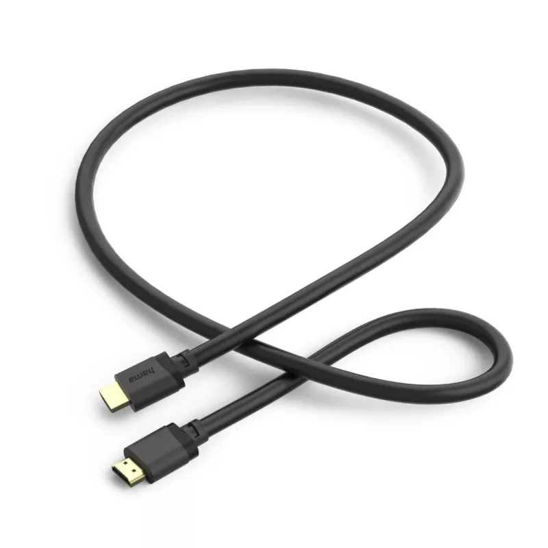Hama 00202027 HDMI-kabel 1 m HDMI type A (standaard) zwart