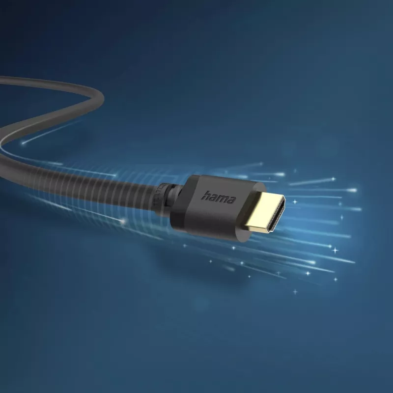 Hama 00202027 HDMI-kabel 1 m HDMI type A (standaard) zwart