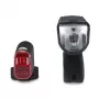 Hama 00185838 LED-fietsverlichtingsset, voor en achter, batterijen, StVZO