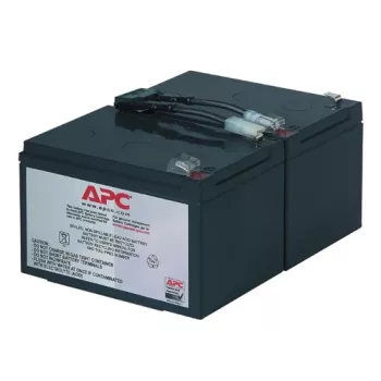 APC accu-vervangingspatroon RBC6 (OEM), lood-accu (VRLA), zwart, 7,68 kg, 195,6 x 152,4 x 94 mm, 0 - 40 °C, 0 - 95%