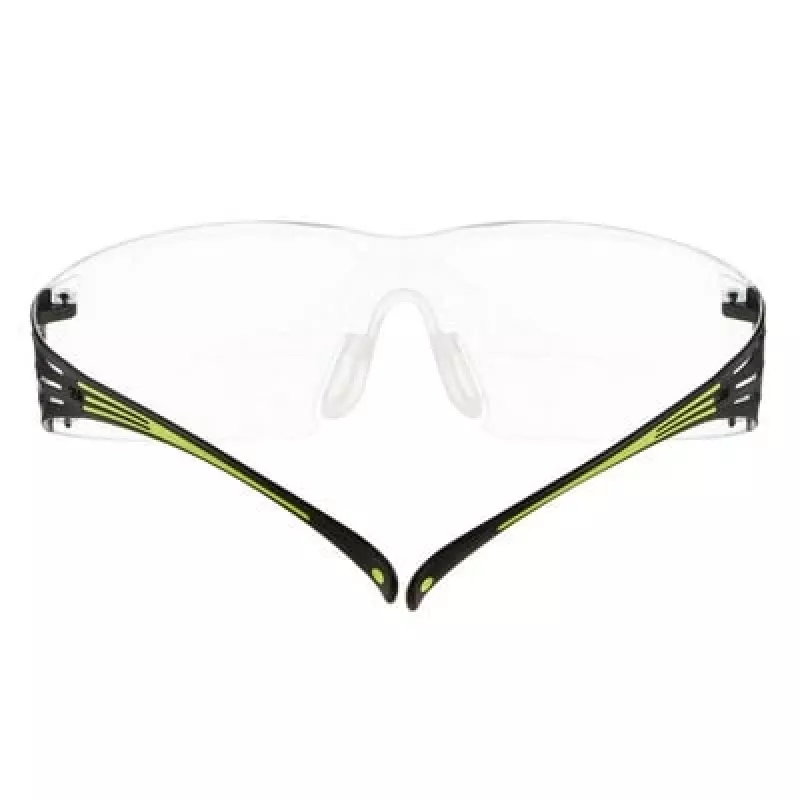 3M SF425C1 veiligheidsbril kunststof zwart, groen