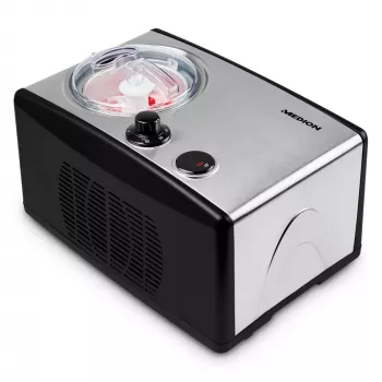MEDION MD 18387 compressor-ijsmachine 1,5 L 150 W zwart, zilver
