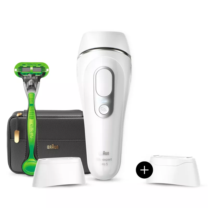 Braun Silk-expert Pro Silk·expert Pro 5 PL5145 intense pulsed light (IPL) zilver, wit