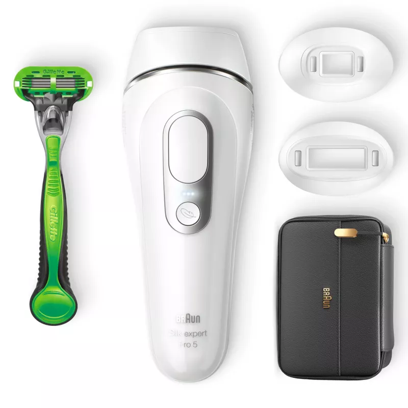 Braun Silk-expert Pro Silk·expert Pro 5 PL5145 intense pulsed light (IPL) zilver, wit
