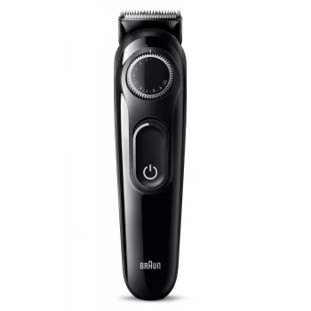 Braun BeardTrimmer 3 Beard Trm 3 BT3400, wasbaar, batterij, zwart