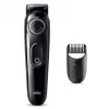 Braun BeardTrimmer 3 Beard Trm 3 BT3400, wasbaar, batterij, zwart