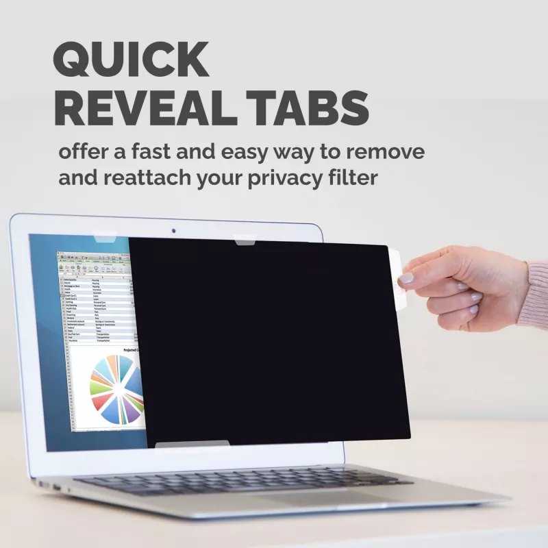 Fellowes 100142717 privacyfilter 35,6 cm (14 inch) laptop frameloos privacyfilter