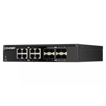 QNAP QSW-3216R-8S8T netwerkswitch unmanaged L2 10G Ethernet (100/1000/10000) zwart
