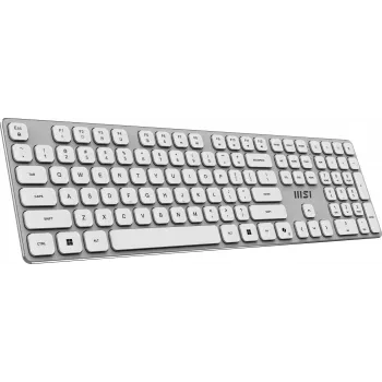 MSI FORGE K210 W COMBO WHITE US toetsenbord muis inclusief Home/Office USB QWERTY US English