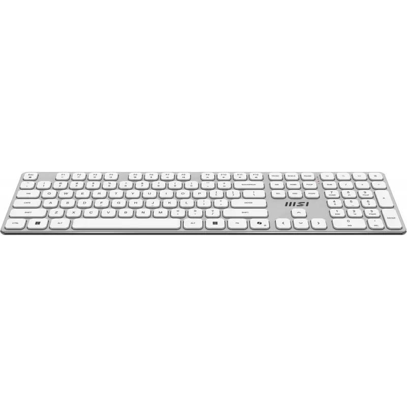 MSI FORGE K210 W COMBO WHITE US toetsenbord muis inclusief Home/Office USB QWERTY US English
