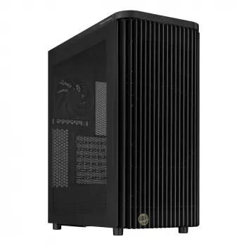 PC-behuizing ASUS ProArt PA401 Mesh Panel zwart, ATX, 2x160mm voor, 1x120mm achter, 2x3,5 inch + 2x2,5 inch, USB 3.2 Gen1