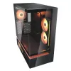 Cougar CFV235 Vision midi tower pc-behuizing, ARGB, 9,16 inch LCD (1920×462), gehard glas, zwart