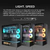 Cougar CFV235 Vision midi tower pc-behuizing, ARGB, 9,16 inch LCD (1920×462), gehard glas, zwart