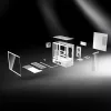 Cougar CFV235 Vision midi tower pc-behuizing, ARGB, 9,16 inch LCD (1920×462), gehard glas, zwart