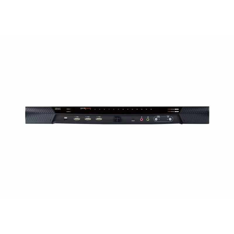 ATEN 16-poorts 2-bus CAT5e/6 KVM over IP-switch, LUC (Laptop USB Console), met audio- en virtual media-ondersteuning