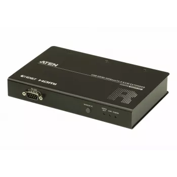 ATEN USB HDMI HDBaseT2.0 KVM-extender/remote, ontvanger, bedraad, 100 m, Cat5e, Cat6, Cat6a, 4096 x 2160 pixel, zwart