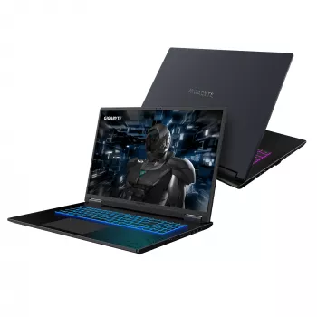 GIGABYTE GAMING A18 PRO DYJG3DEBC4SH laptop Intel Core 7 240H 45,7 cm (18 inch) WQXGA 32 GB LPDDR5x-SDRAM 1 TB SSD NVIDIA GeForce RTX 5080 Wi-Fi 6E (802.11ax) Windows 11 Home zwart