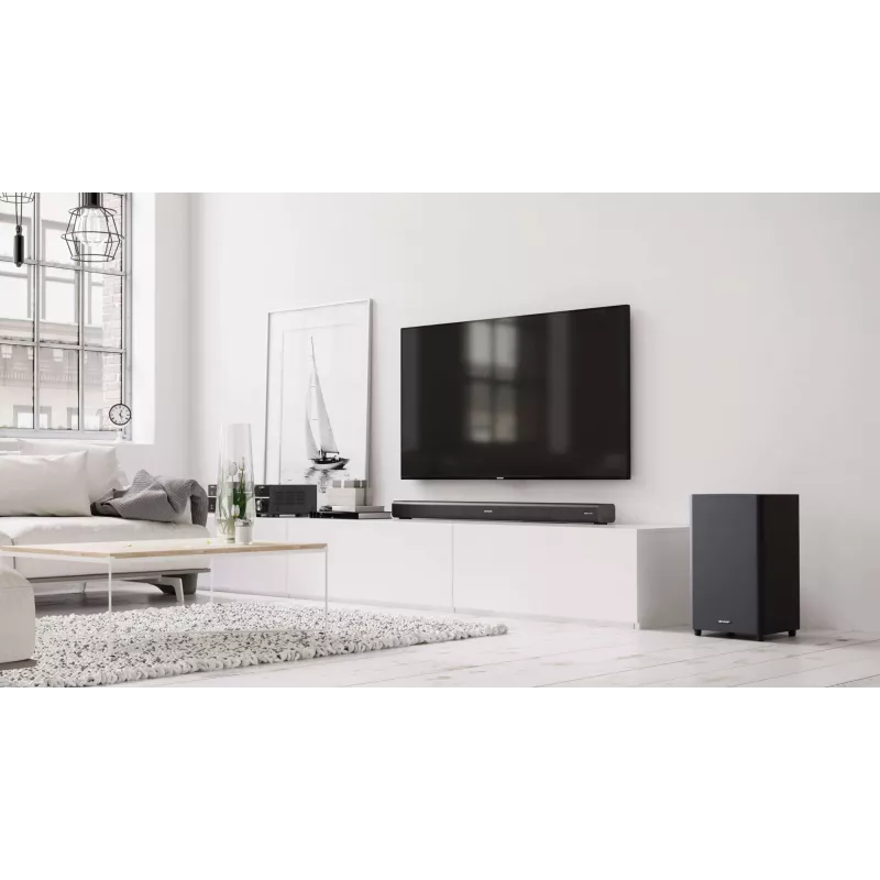 Sharp HT-SBW460 soundbar-luidspreker metallic 3.1 kanalen 440 W
