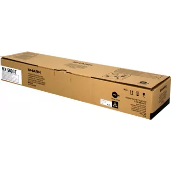 Originele Sharp MX-560GT zwarte tonercartridge, laserdruk, bereik 40000 pagina's, 1 stuk