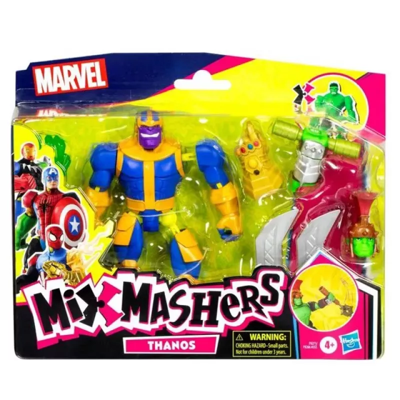 Marvel MixMashers Avengers Thanos Mix-&-Match, 4 jaar, meerkleurig