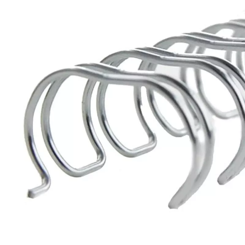 GBC WireBind bindringen 3:1 NO5 8mm A4, zwart, 3 vel, metaal, A4, 8 mm, 322 mm