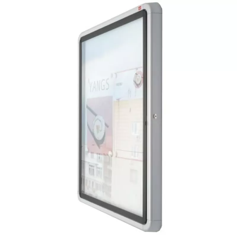 Nobo Premium Plus magnetisch afsluitbaar outdoor-informatiebord 8xA4