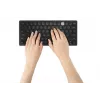 Kensington Dual Wireless Compact toetsenbord - BE, mini, draadloos, RF draadloos + Bluetooth, AZERTY, zwart