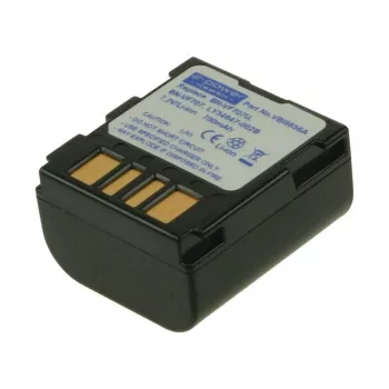 2-Power camcorder-accu 7,2V 750mAh, 750 mAh, 7,2 V, lithium-ion (Li-Ion)