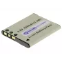 2-Power digitale camera-accu 3,6 V 630 mAh, 630 mAh, 3,6 V, lithium-ion (Li-Ion)