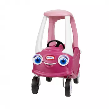 Little Tikes Cozy Coupe Princess, 1,5 jaar, 4 wielen, kunststof, blauw, roze, wit
