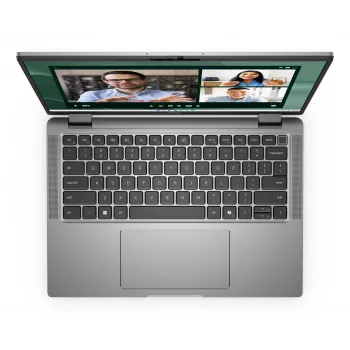 DELL Latitude 7450 2-in-1 Intel Core Ultra 7 165U hybride (2-in-1) 35,6 cm (14 inch) touchscreen Full HD+ 16 GB LPDDR5x-SDRAM 512 GB SSD Wi-Fi 7 (802.11be) Windows 11 Pro Duits grijs